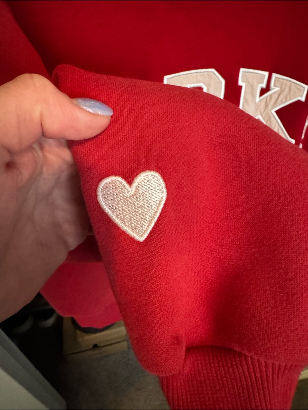 PARKE Valentine’s Varsity Mockneck - Picture 5 of 8